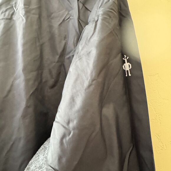 Smartwool Men's Merino Sport Ultra Light Zippered Hoodie Black XL New W/Tags - Picture 7 of 16